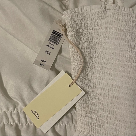 BNWT Aritzia Wilfred ruched patios top - Picture 2 of 4